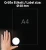 Avery Zweckform L7104REV-25, Runde Etiketten, ablösbar, A4, Produktbild-Vorschau 12