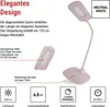 LED Schreibtischlampe STELLA, rosa Voir les images du produit