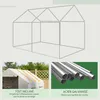 Outsunny tuinhuis, tunnelmodel, 2 x 3 meter, 6 m², met Productafbeelding-voorbeeld 7