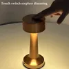 (Rose Gold) Kovová noční lampička, noční lampička s USB Náhled obrázku produktu 4