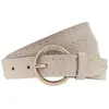 Vanzetti Leder Gürtel Slim Belt W100 Cream creme Produktbild-Vorschau 3