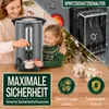 TRESKO Hervidor de vino caliente gris de 6,8 l/1500 W, Vista previa de la imagen del producto 2