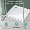 Mai & Mai Duschkabine Duschabtrennung 90x80x195cm 8mm Produktbild-Vorschau 8