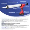 Elektrische Kartuschenpresse Silikonspritze mit 2 Akku (21V Produktbild-Vorschau 2