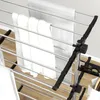 HOMCOM Wäscheständer Turmwäschetrockner 4 Ebenen klappbar Produktbild-Vorschau 8