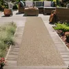 Tapis aspect jute pour l'intérieur et l'extérieur, beige Voir les images du produit 3