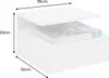 riess-ambiente Hängender Nachttisch FLOATING 35cm weiß Produktbild-Vorschau 2