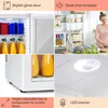 Klarstein Brooklyn 32, mini lednice, , skleněné dveře, LED, Náhled obrázku produktu 5