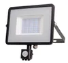V-TAC PRO VT-30-S faro led 30W ultra slim nero con sensore Anteprima dell’immagine prodotto 3