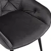 CIPOP Esszimmerstühle, 4er Set Samtstühle, mit Armlehne und Produktbild-Vorschau 4