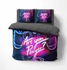 A bedding set with a gaming theme is displayed on a bed. Produktbild-Vorschau