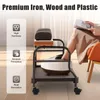 Baignoire de pieds, construction en fer et en bois, design Voir les images du produit 2