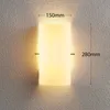 Lindby Wandleuchte Tuli, 28 cm, Glas, halbrund, E14 Produktbild-Vorschau 4