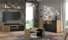 A modern living room with a TV, media console, coffee table, and sideboard. Náhled obrázku produktu