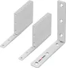 KOTARBAU® Set di 25 angolari 10 x 10 x 2 cm Connettore Anteprima dell’immagine prodotto 1