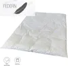Bettdecke Feder Daune Oberbett 135x200cm Baumwolle Natur Produktbild-Vorschau 1