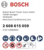 Bosch 2608615059 Bosch Diamanttrennscheibe 125x22,23 Stnd. Anteprima dell’immagine prodotto 32
