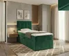 NORDELO Boxspringbett INCANTO 100x200 cm Grün Komplett-Set Produktbild-Vorschau 6