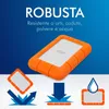 LaCie Rugged Mini Hard Disk Esterno 5TB USB-C Resistente Anteprima dell’immagine prodotto 4