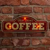 Insegna in metallo FOREVER Light RETRO LED Fresh Brewed Anteprima dell’immagine prodotto 3