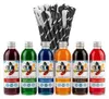 Sciroppo Slush set party 6 gusti 250 ml +125 cannucce Anteprima dell’immagine prodotto 8
