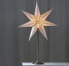 A star-shaped lamp on a stand. Podgląd zdjęcia produktu