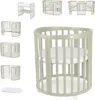 Culla Waldin OWAL 7in1 con materasso, letto per bambini in Anteprima dell’immagine prodotto 1