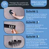 Sanics Duschablage ohne Bohren 2-lagig – Selbstklebendes Produktbild-Vorschau 9