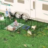 Parc pour chiots PawHut, 16 pièces, hauteur 80 cm, parc Voir les images du produit 2