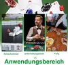 XINZI Poker Case Set 500 Chips - Poker Set Laser včetně 2x Náhled obrázku produktu 3