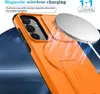 Magnetisch Hülle für Samsung Galaxy S25+/S24+, Dual Layer Produktbild-Vorschau 6