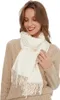 Schal Damen Warm Herbst Winter unifarben Baumwolle mit Produktbild-Vorschau 1
