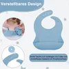 8-teiliges Babybesteckset, Silikon rutschfest mit Saugnapf, Produktbild-Vorschau 2