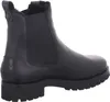 A black leather Chelsea boot is shown from the side against a white background. Produktbild-Vorschau