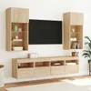 The Living Store TV-Wandschrank mit LED-Leuchten Produktbild-Vorschau 7