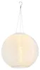 3er Set LED Solar Außen-Hängeleuchte, Lampion weiß, D 30 cm Produktbild-Vorschau 9