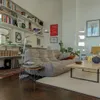 Relax Einzel Sofa Chillsessel mit Hocker Grey Produktbild-Vorschau 6