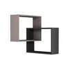 Skye Decor, Ring- Ring CTN, moka chiaro, antracite, mensole Anteprima dell’immagine prodotto 2