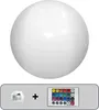 Weißer aufblasbarer Wasserball mit separatem LED-Lichtmodul und einer mehrfarbigen Fernbedienung Anteprima dell’immagine prodotto