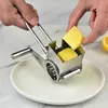Käsereibe Käsehobel Handgekurbelte aus Edelstahl mit 4 Produktbild-Vorschau 6
