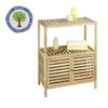 WENKO Regal Holz mit 2 Türen NORWAY Regalsystem Stand Produktbild-Vorschau 2