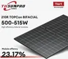 SUNPRO 500W Glas-Glas Solarmodul bifazial transparent mit Produktbild-Vorschau 1