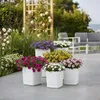 HowHomely | Pflanzgefäß - Blumentopf mit Untersetzer - Produktbild-Vorschau 11