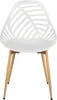 Lot de 4 Chaises - HOME DECO FACTORY - Alameda - Ajourées - Voir les images du produit 2