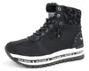 Mustang High Sneaker Damen Kunstleder Schwarz Größe: 38 Produktbild-Vorschau 8