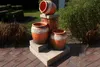 Springbrunnen Krüge mit LED-Beleuchtung Gartenbrunnen Produktbild-Vorschau 5