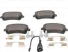 Set di pastiglie freno, freno a disco BOSCH 0 986 494 583 Anteprima dell’immagine prodotto 4