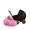 Tmavě hnědý kočárek pro panenky LILI 48X28 H26/47 CM Náhled obrázku produktu 9
