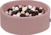 KiddyMoon Bällebad 90x30cm Erikafarben 200 Bälle ∅7cm Rund Produktbild-Vorschau 1