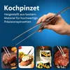 MMOBIEL Edelstahl Pinzette 30 cm kochpinzette - Küchen-und Produktbild-Vorschau 3